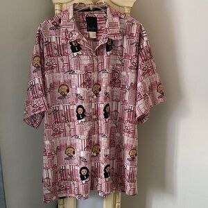 Vintage Sean John Embroidered Mens Shirt XXL Little Puff
